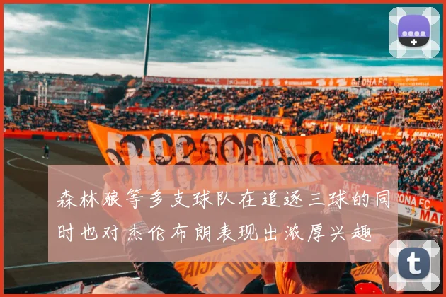森林狼等多支球队在追逐三球的同时也对杰伦布朗表现出浓厚兴趣